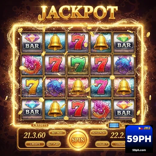 Excited player enjoying thrilling slot games on mobile