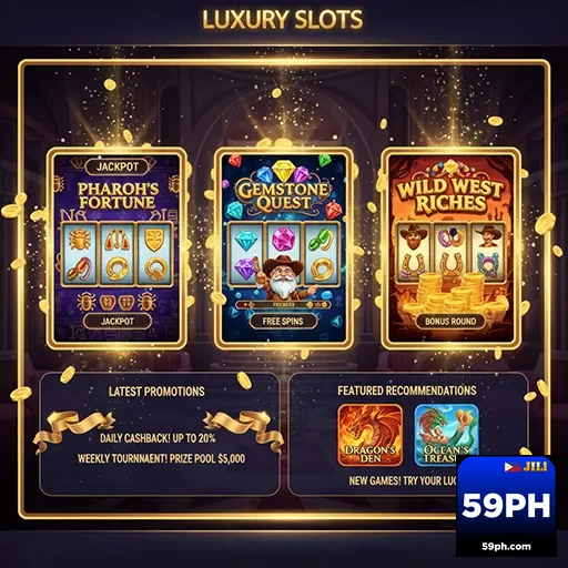 59ph luxury slots promotions